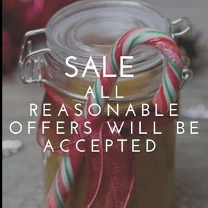 Reasonable offers will be accepted